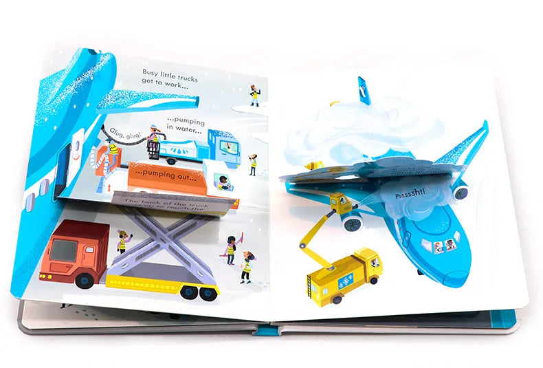 Usborne Peep Inside How A Plane Works Flap Book