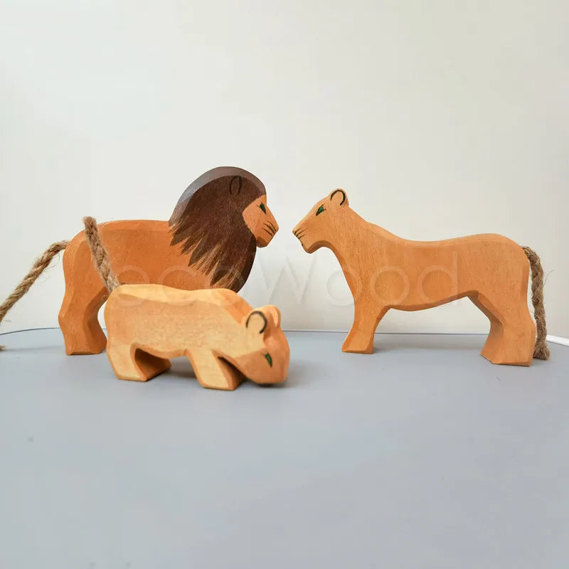 Wooden Safari Animal Friends