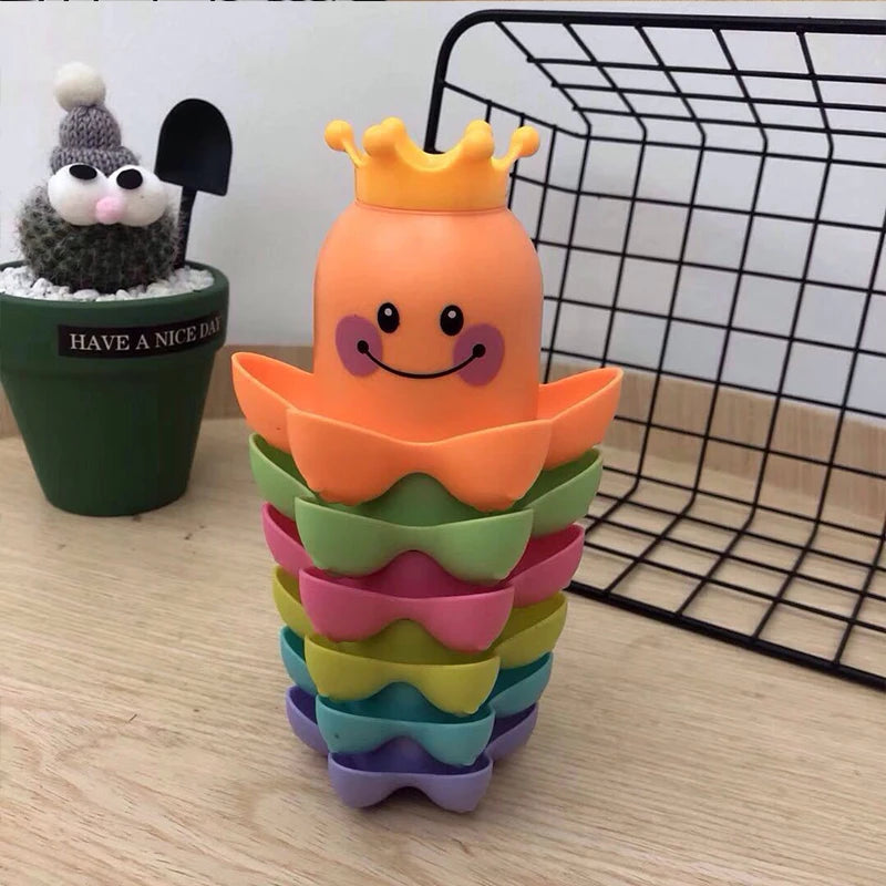 Octopus Stacking Cups Bath Toy