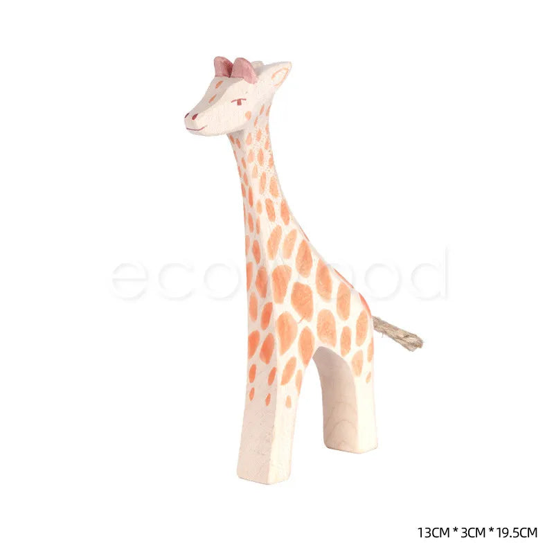 Wooden Safari Animal Friends