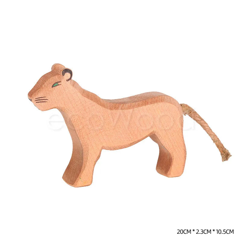 Wooden Safari Animal Friends