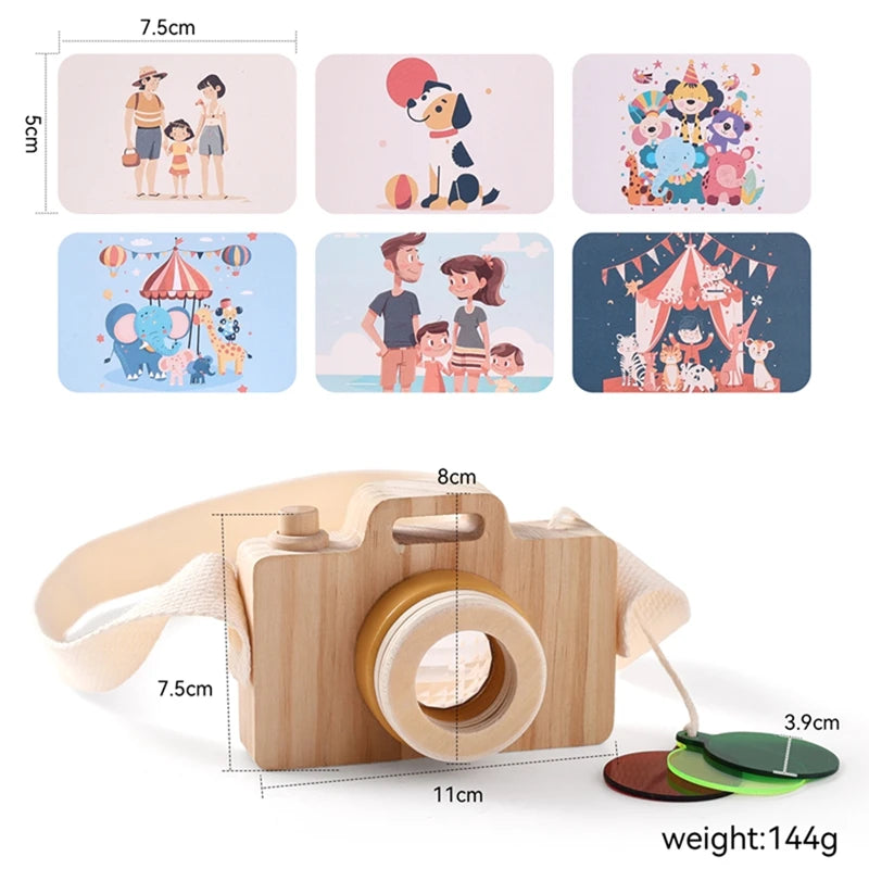 Toy Wooden Camera