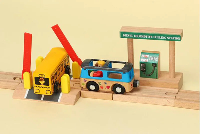 Wooden Train Railway Accessories