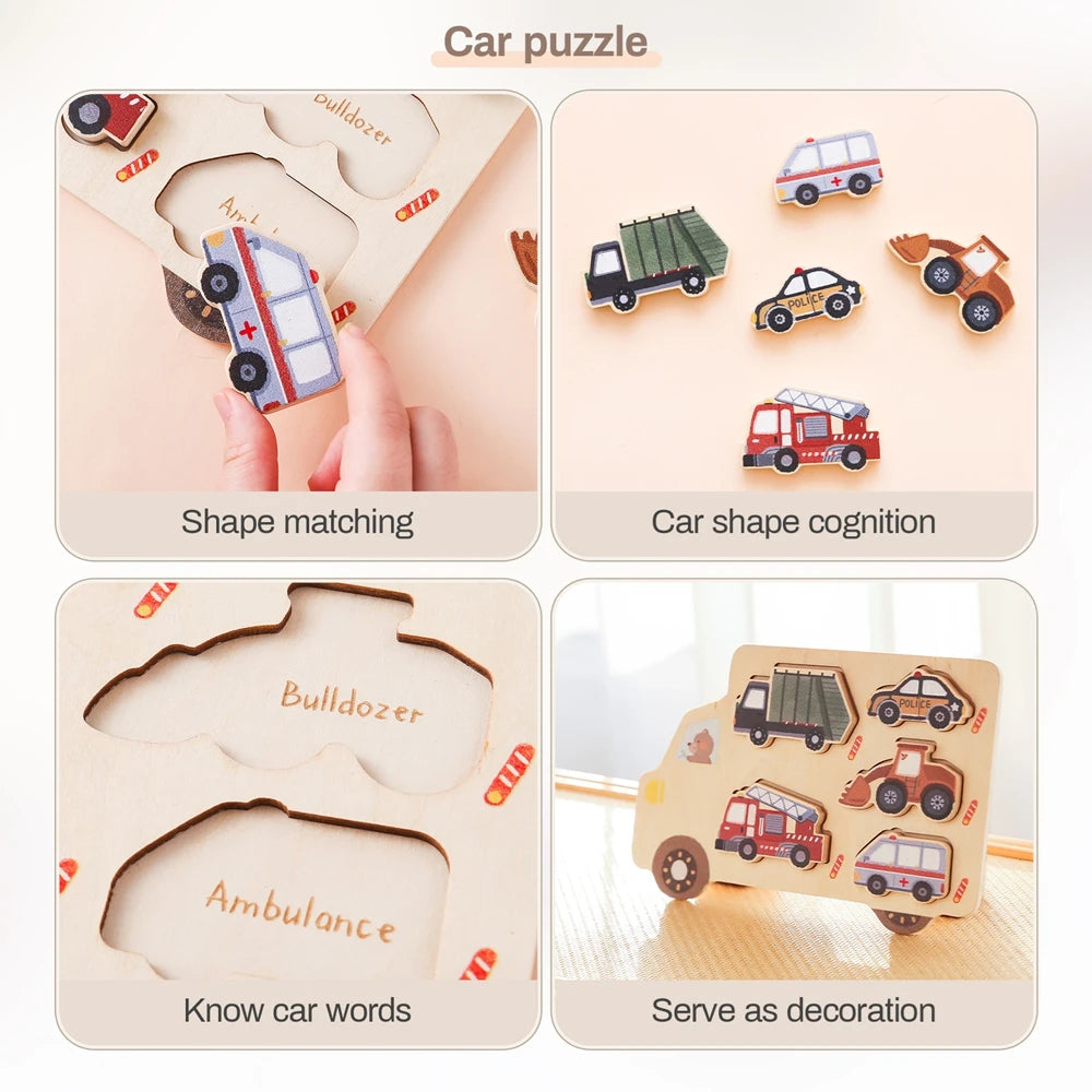 Montessori Matching Puzzle Board