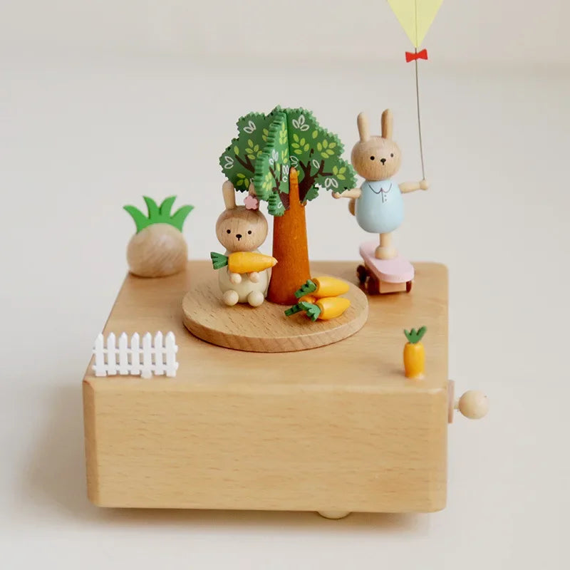 Children's Wooden Music Box