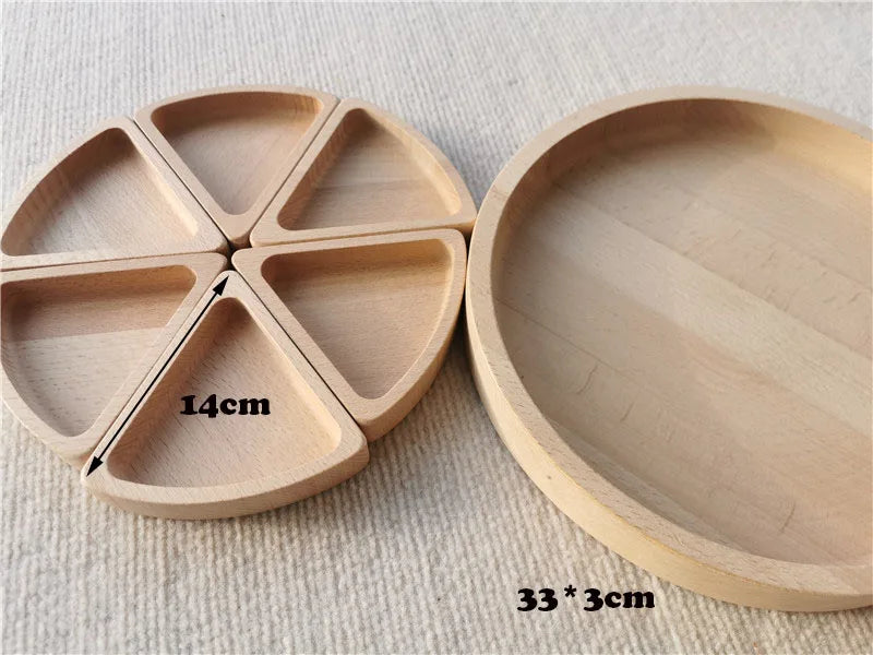 Wooden Sensory Sorting Trays