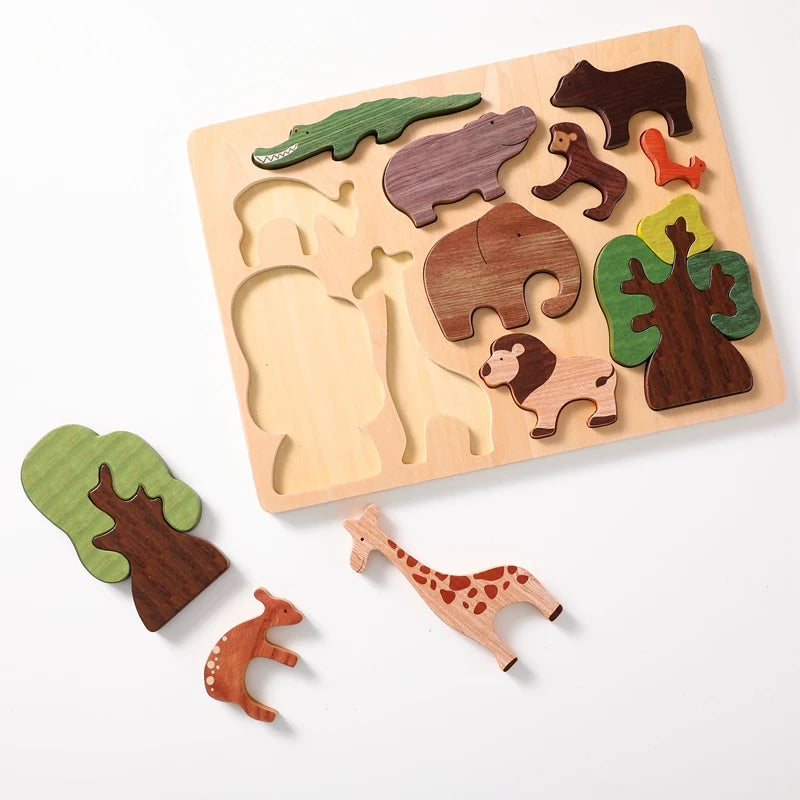 Assorted Wooden Jigsaw Puzzle