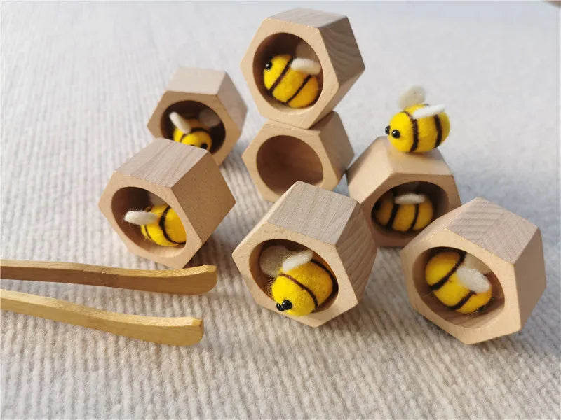 Wooden Sensory Sorting Trays