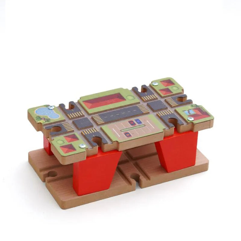 Wooden Train Railway Accessories