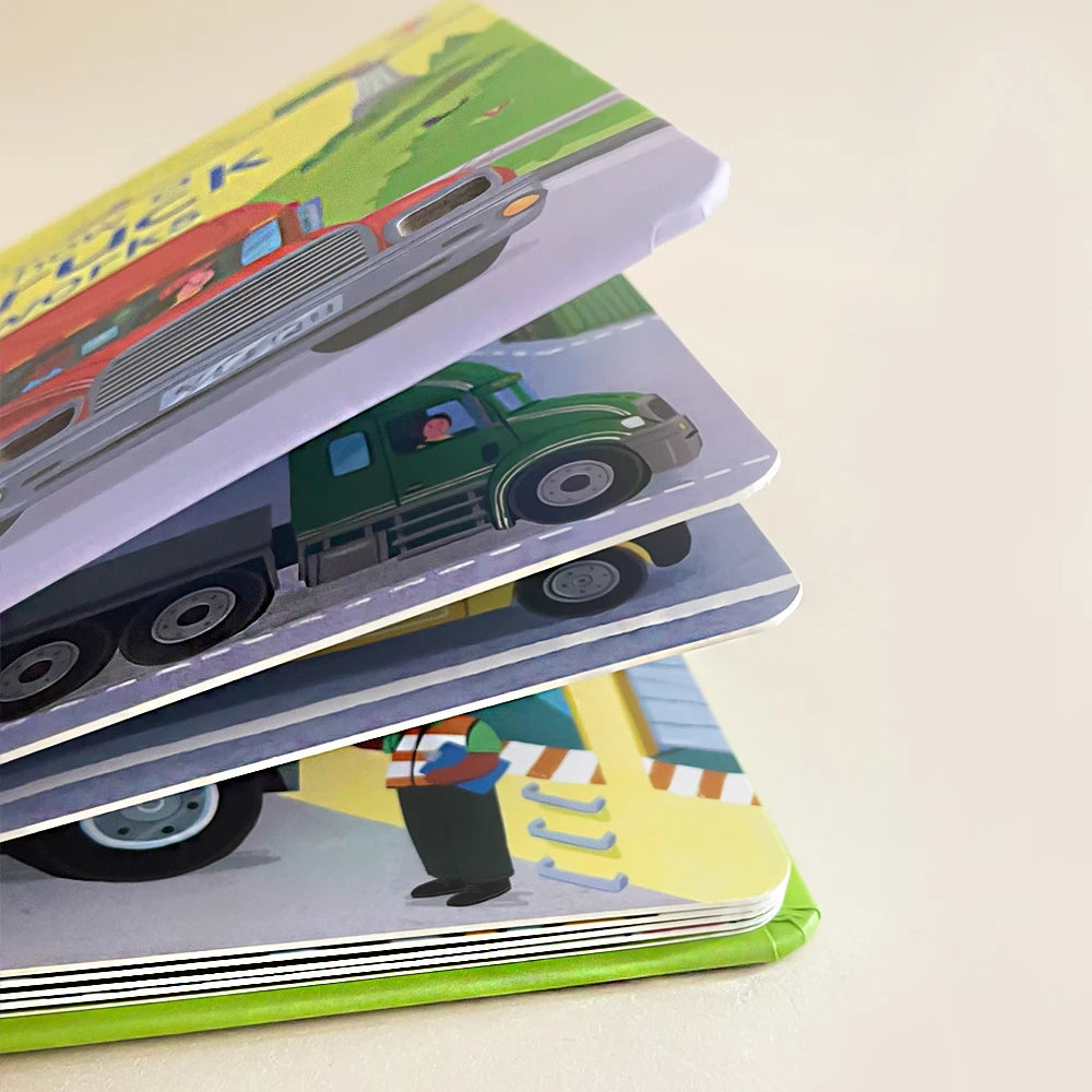 Usborne Peep Inside How A Truck Works Flap Book