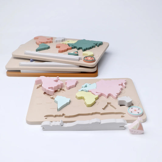 Silicone World Map Puzzle