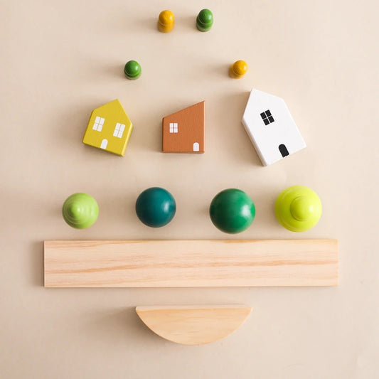 Montessori Wooden Balancing & Stacking Toy