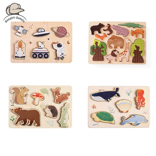 Assorted Wooden Jigsaw Puzzle