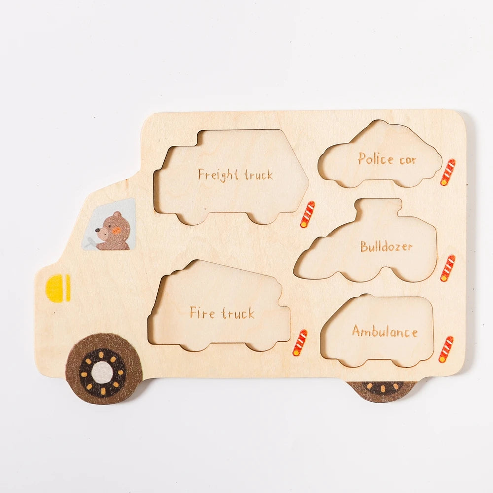 Montessori Matching Puzzle Board