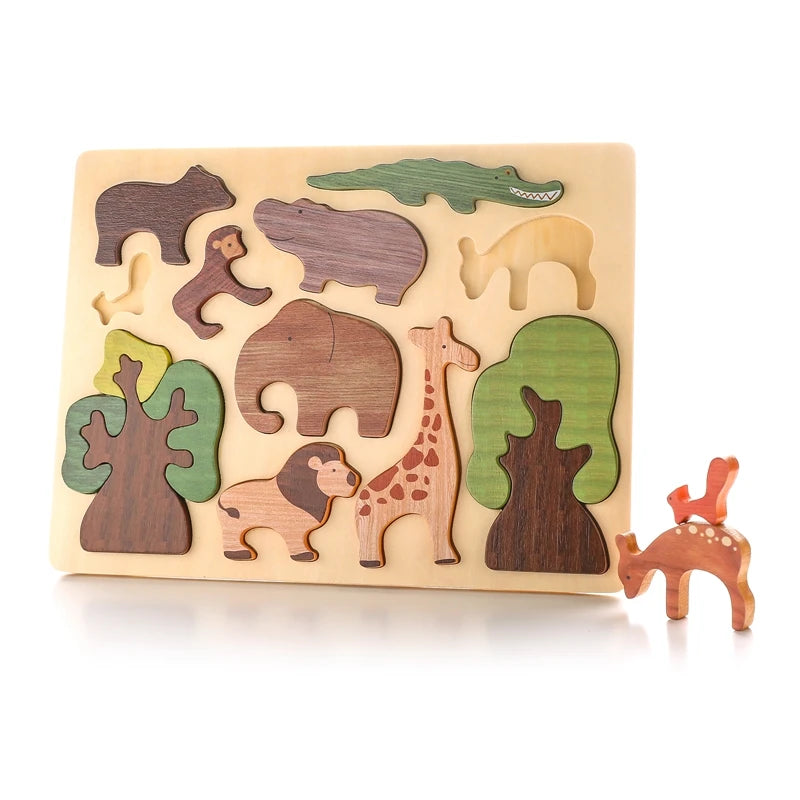 Assorted Wooden Jigsaw Puzzle