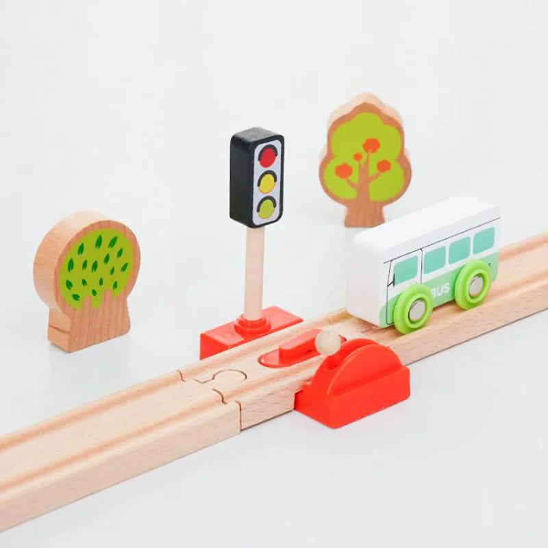 Wooden Train Railway Accessories