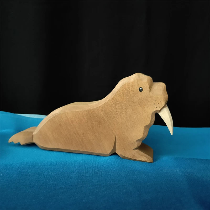 Handmade Wooden Ocean Animal Friends