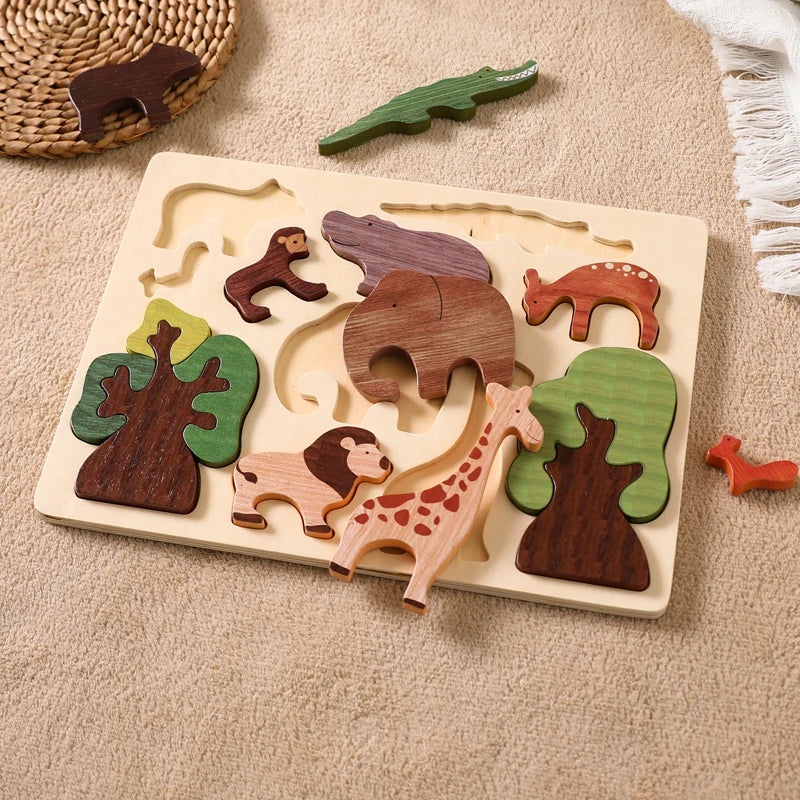 Assorted Wooden Jigsaw Puzzle