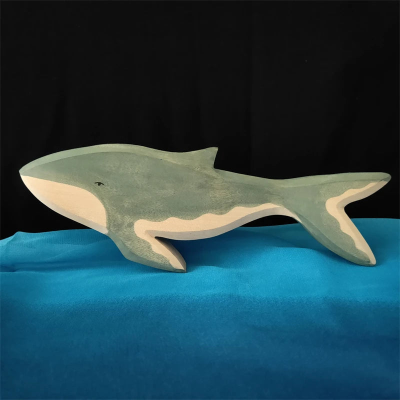 Handmade Wooden Ocean Animal Friends