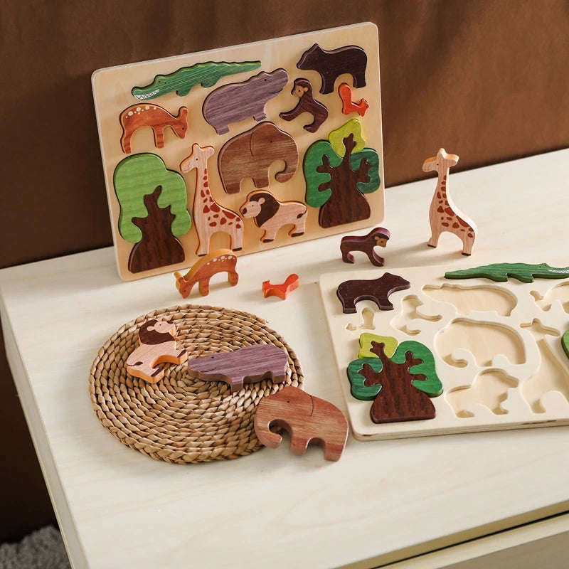 Assorted Wooden Jigsaw Puzzle