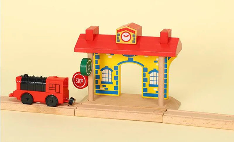 Wooden Train Railway Accessories