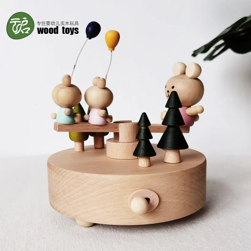 Children's Wooden Music Box