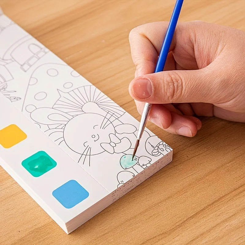 Children's Watercolour Colouring Book