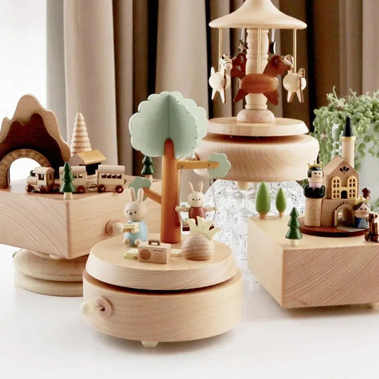 Children's Wooden Music Box