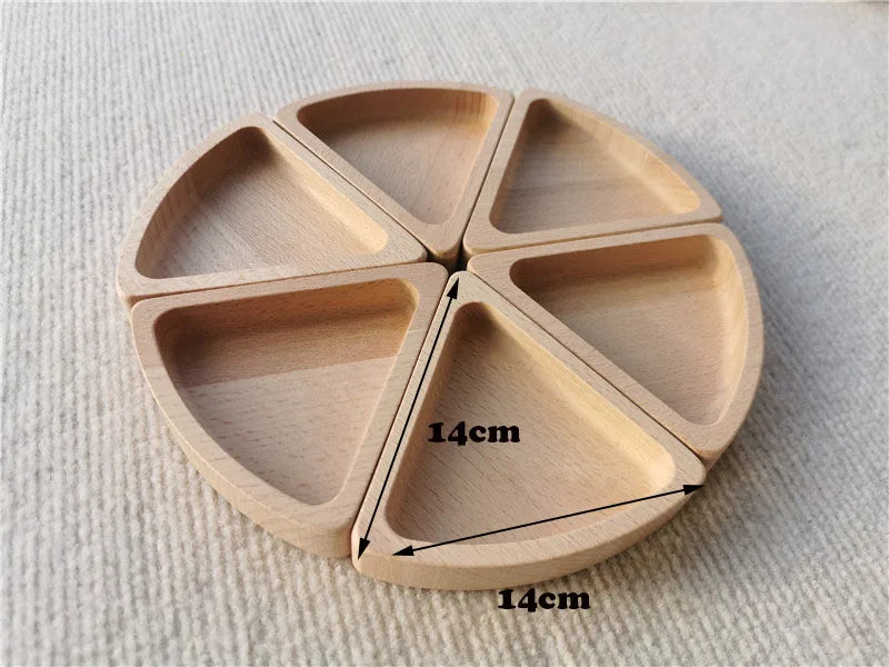 Wooden Sensory Sorting Trays