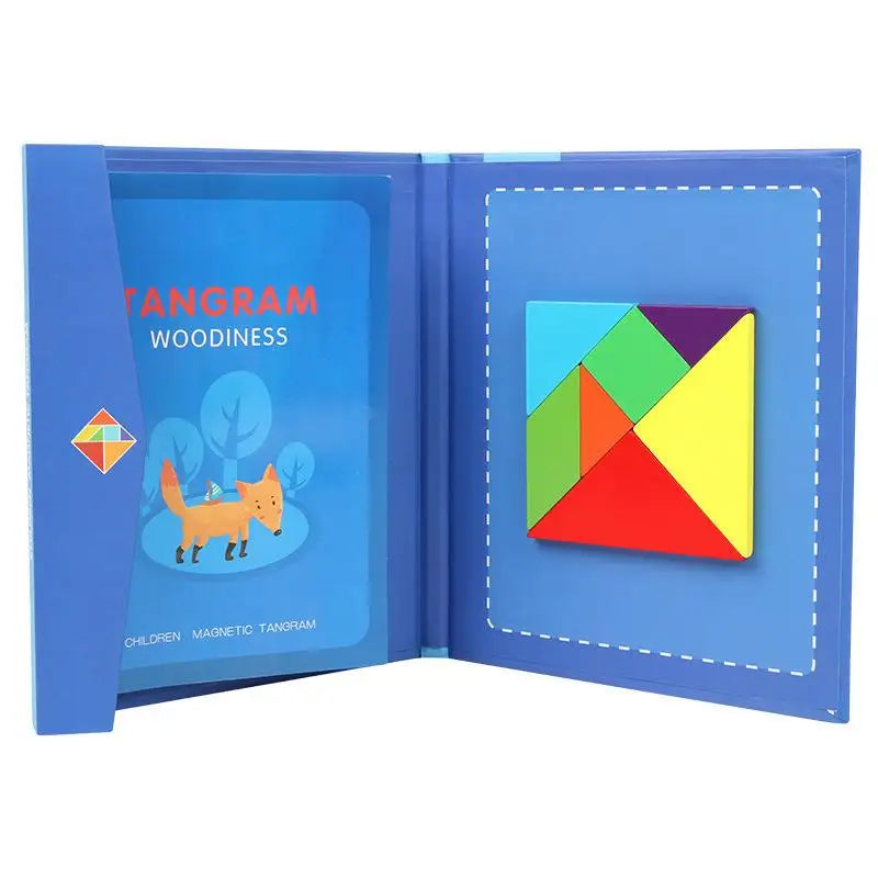 Magnetic Tangram Puzzle Book