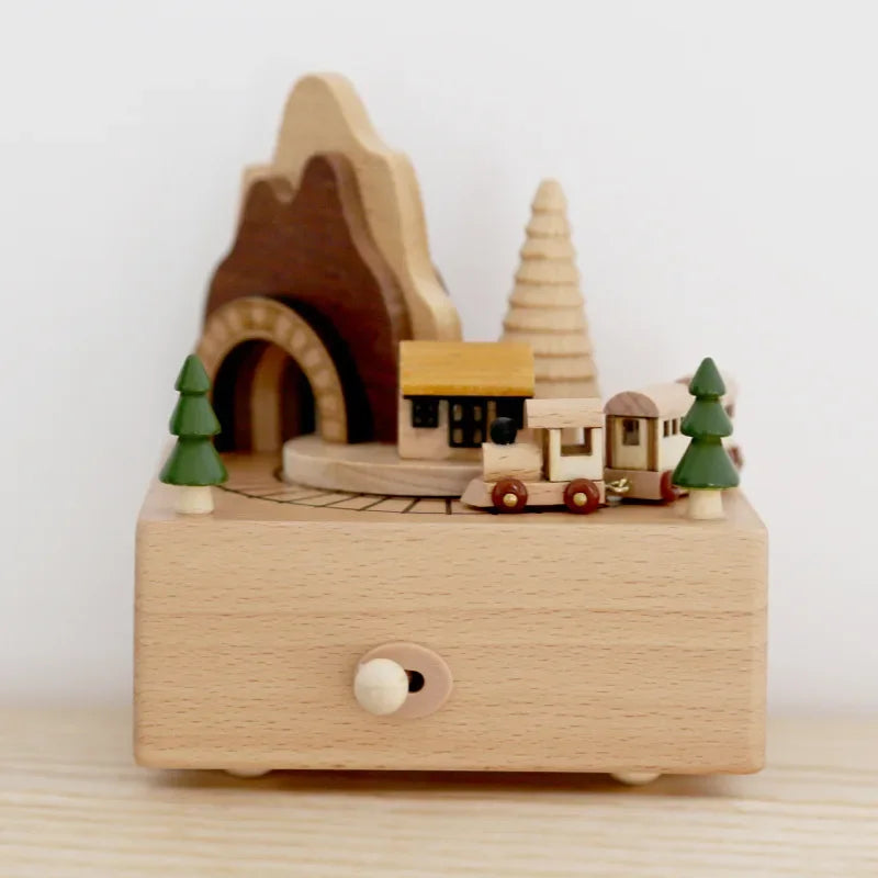 Children's Wooden Music Box