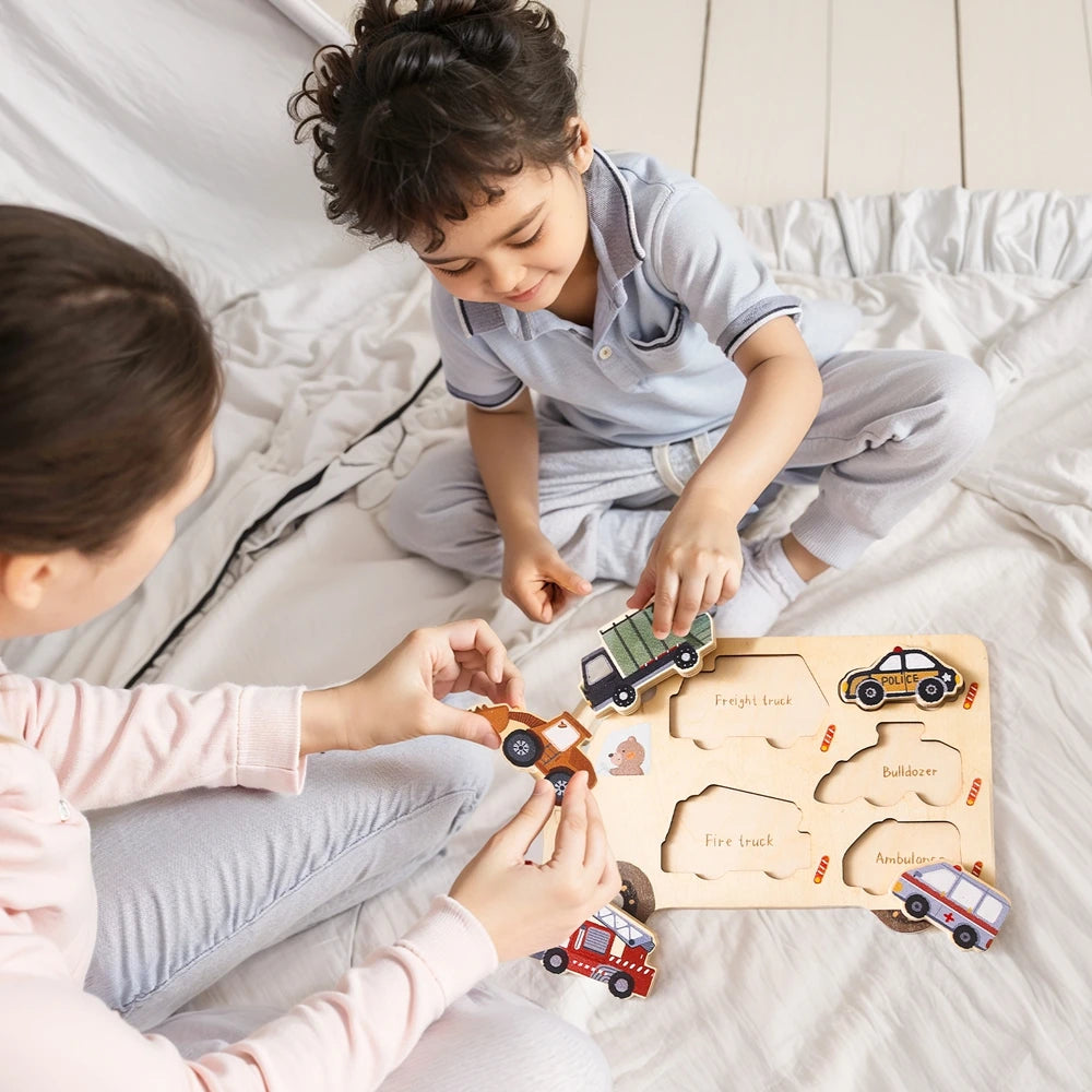 Montessori Matching Puzzle Board