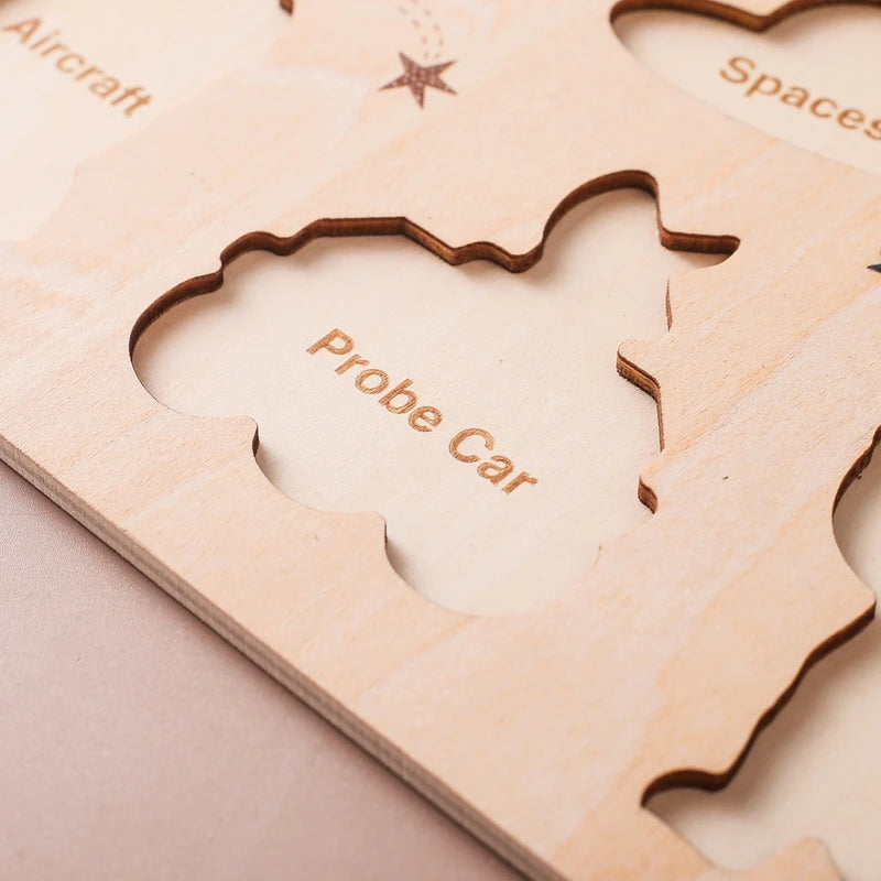 Assorted Wooden Jigsaw Puzzle