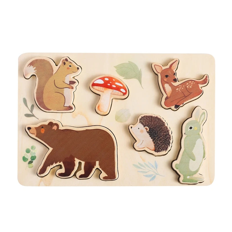 Assorted Wooden Jigsaw Puzzle